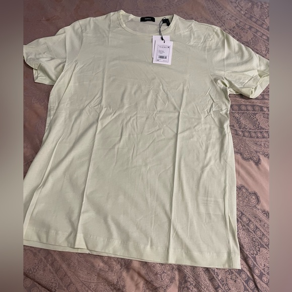 Theory Precise Tee O Aloe Wash Sz L - Picture 5 of 7